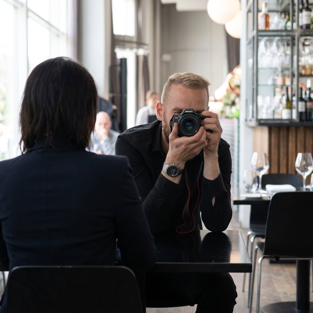 SoDigital fotograferer indhold til en restaurant